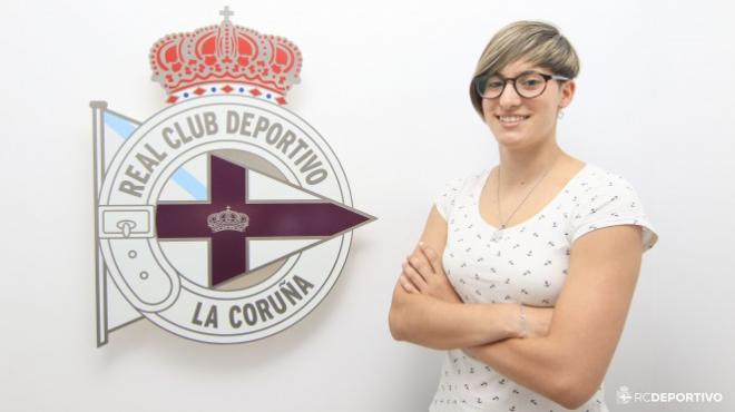 Sheila, nueva guardameta del Deportivo (Foto: RCD).