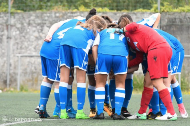 Futbolistas del Deportivo Femenino (Foto: RCD).