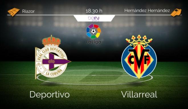 Previa Deportivo-Villarreal, jornada 37.