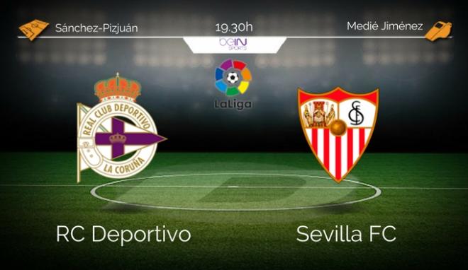Previa Deportivo-Sevilla, jornada 33 de LaLiga.