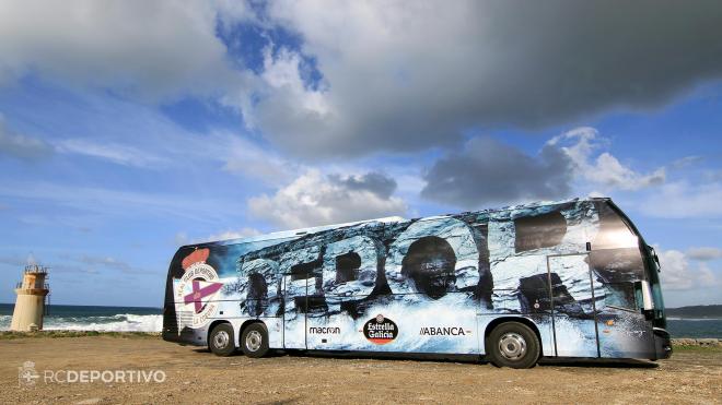 El último diseño del autobús del Deportivo (Foto: RCD).