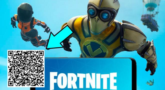 Fortnite Android QR