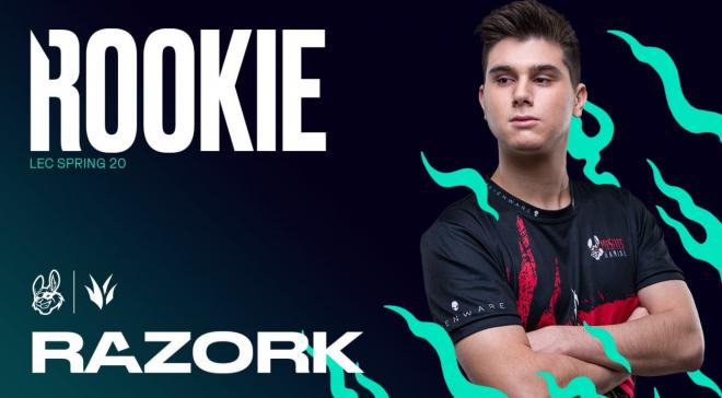 Razork, el rookie de LEC en el split de primavera de 2020
