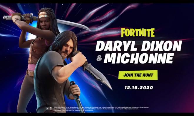 Fortnite Daryl Dixon Michonne Skins