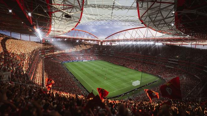 El estadio Da Luz, en FIFA 22