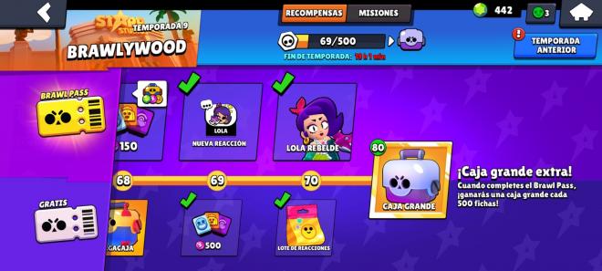 Brawl Pass temporada 9 brawl stars