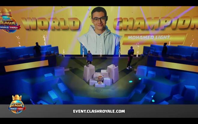 Mohamed Light, campeón de la CRL 2022 de Clash Royale