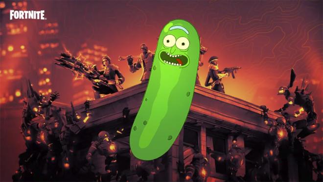Pickle rick pepinillo rickinillo fortnite