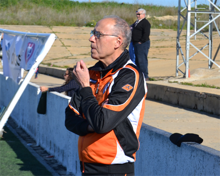 El técnico sportinguista, Antonio Toledo.