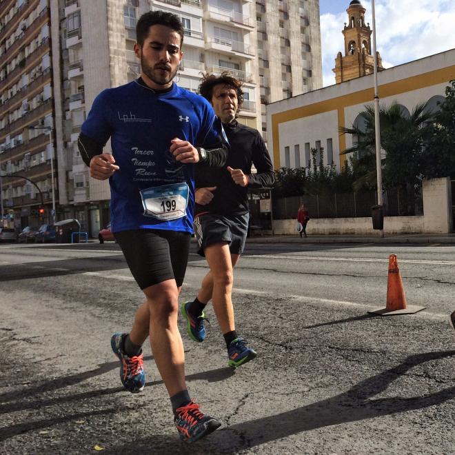 El corredor Miguel Ángel Pérez