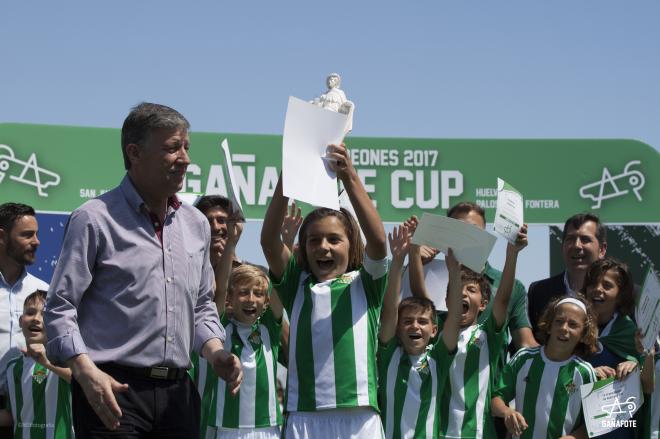 El Betis, ganador de la I Gañafote Cup alevín
