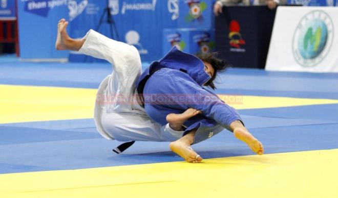 La judoca Cinta García