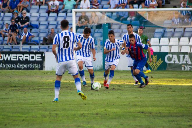 Partido de ida entre el Recre y el Extremadura | C.V.