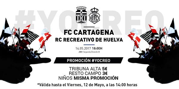 Promoción de entradas del Cartagena
