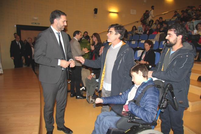 El consejero Francisco Javier Fernández en la UPO.