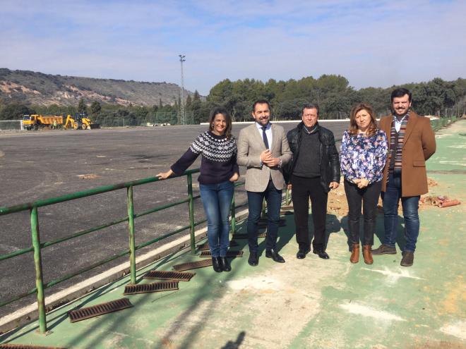 Cobo y Fernández conocen el programa ´Golf para tod@s´.