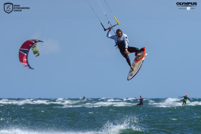 Claudio Tabares en Isla Canela.