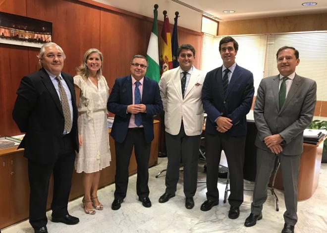 Reunión para el desarrollo del golf en Andalucía