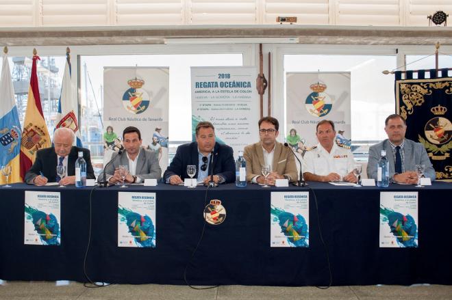 Presentación de la regata en Tenerife | EFE