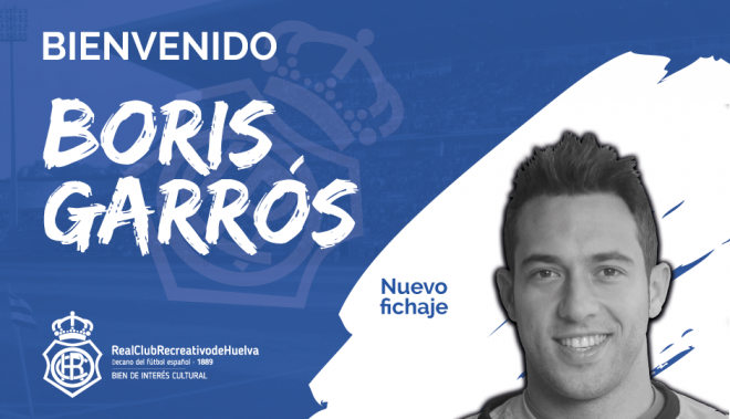 Boris Garrós será el '9' esta temporada | @recreoficial