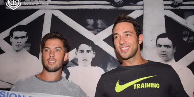 Santi Luque y Boris Garrós, en el Museo | @recreoficial