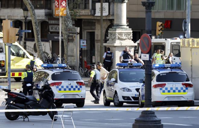 Atentado terrorista en Barcelona | EFE