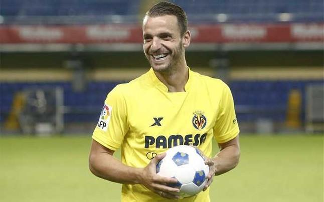 El jugador del Villarreal Roberto Soldado
