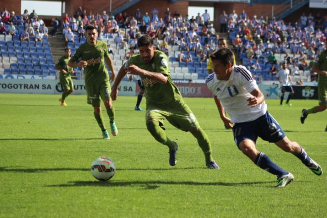 Cabrera, en el Recre-Sporting.