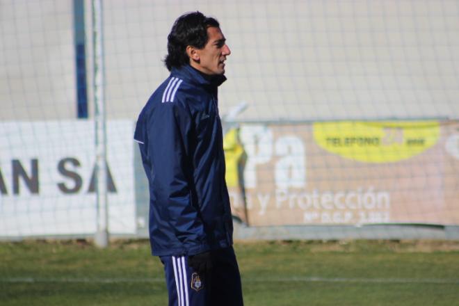 Pedro Ríos, en la Ciudad Deportiva.