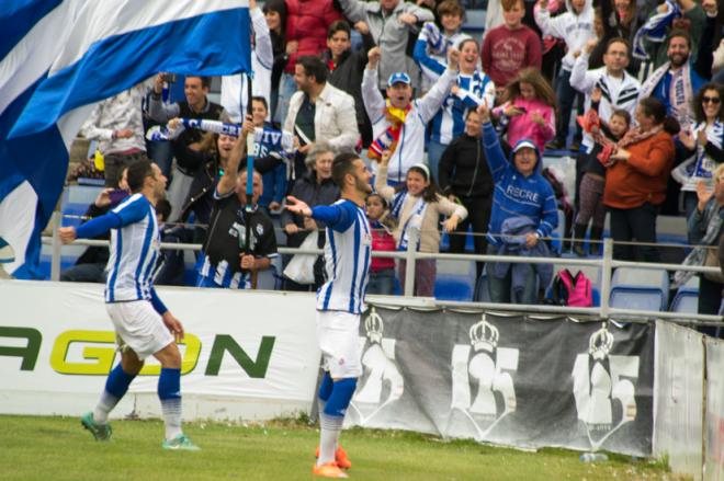 Celebración de uno de los goles | Clara Verdier