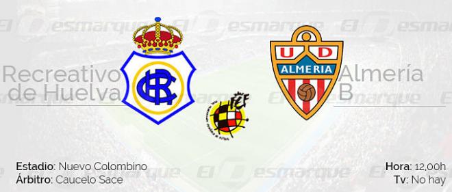 Previa del Recreativo-Almería B