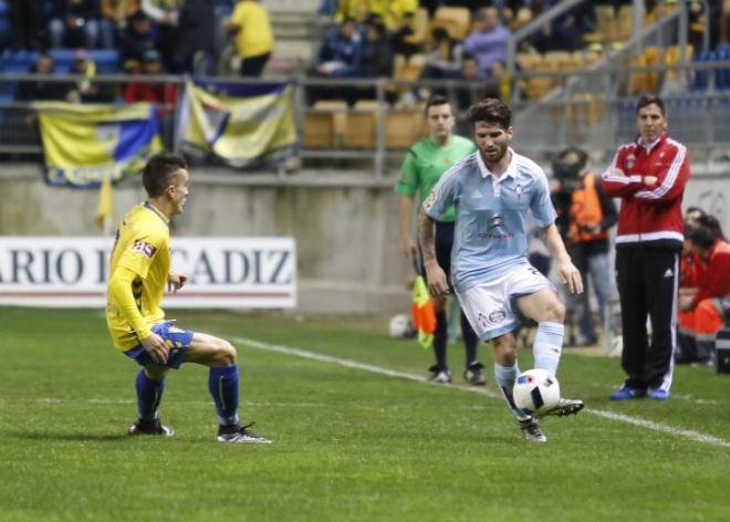 Lance del partido entre el Cádiz y el Celta | El Desmarque Cádiz