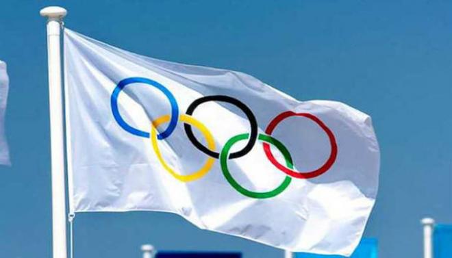 Bandera olímpica.