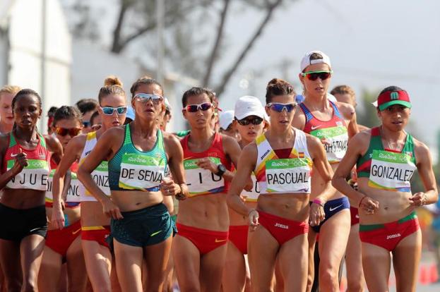 Beatriz Pascual, en la prueba de Río.