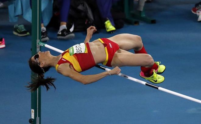 Ruth Beitia, en los Juegos de Río.