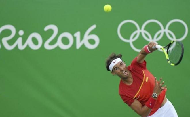 Rafa Nadal, en el partido ante Seppi.