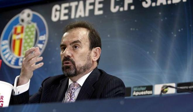 Angel Torres, en rueda de prensa.