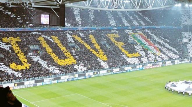 Mosaico de la Juventus ante el Real Madrid.