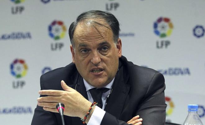 Tebas preside la LFP.