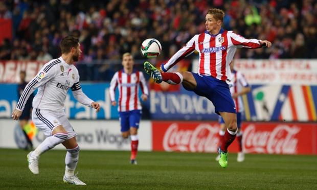Torres y Ramos, en un derbi madrileño de la pasada campaña.