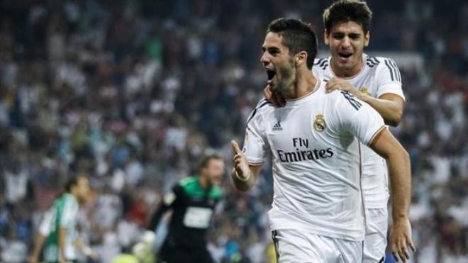 Isco marcó el gol definitivo en el último Real Madrid-Betis.