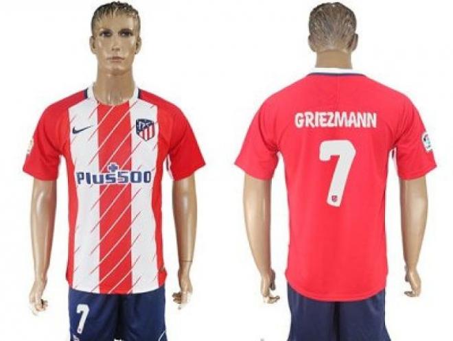 La posible camiseta del Atlético.