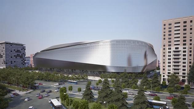 Proyecto de reforma del nuevo estadio del Real Madrid.