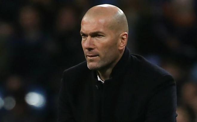 Zinedine Zidane, en el partido de Múnich.