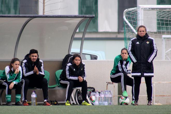 María Pry, en un partido del Betis Féminas (Foto: J.I.L.).