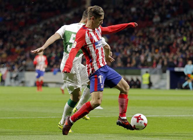 Vietto, en el duelo ante el Elche (Foto: ATM).