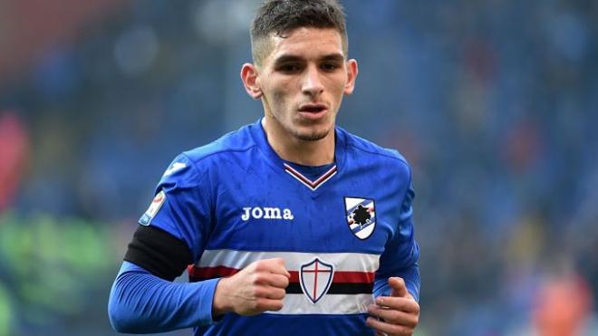 Lucas Torreira, centrocampista de la Sampdoria.