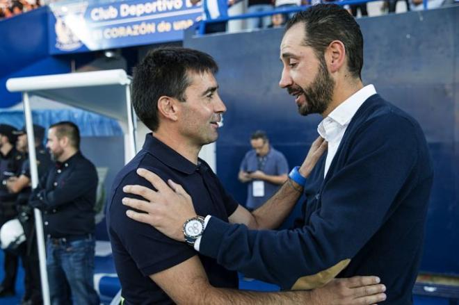 Garitano, durante un encuentro reciente.