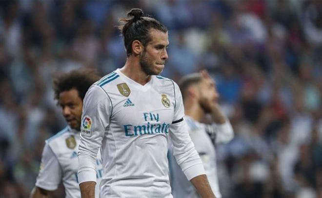 Bale, durante un partido.