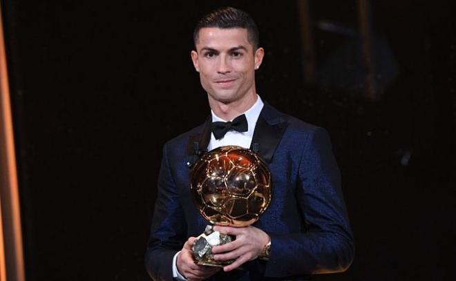 Cristiano Ronaldo, Balón de Oro 2017.